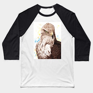 Eagle Watercolor Baseball T-Shirt